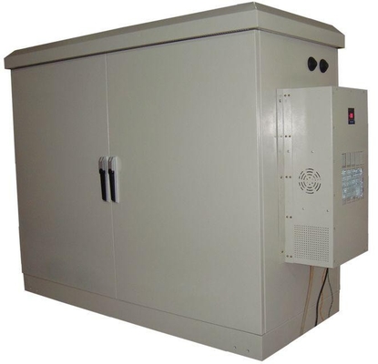 China O armário termostático exterior da bateria, com condicionador de ar, pode guardarar 24 baterias 2V fornecedor