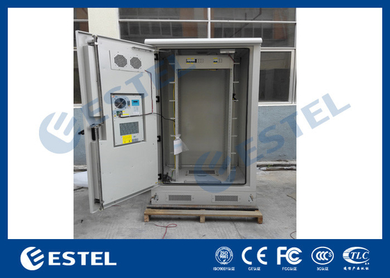 China Armário exterior termostático de aço galvanizado das telecomunicações, armário exterior da eletrônica fornecedor