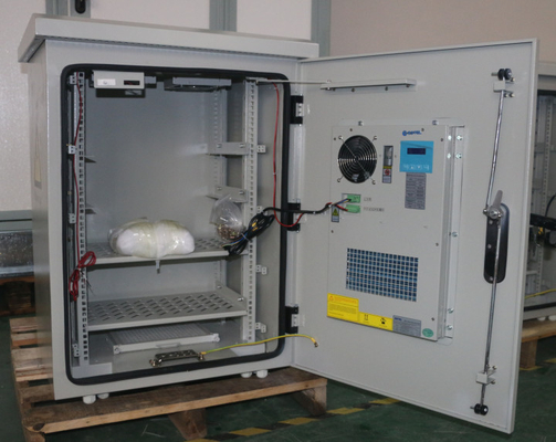 China O único calor da parede isolou o armário da montagem de 15U Polo/caixa exterior termostática com refrigerador de Peltier fornecedor