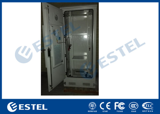 China Aço galvanizado com o armário exterior das telecomunicações da isolação térmica com permutador de calor fornecedor