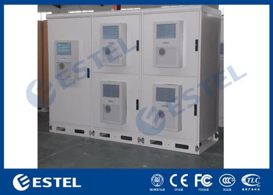China Aço galvanizado de 5 telecomunicações dos compartimentos dos condicionadores de ar 5 dos grupos armário exterior fornecedor