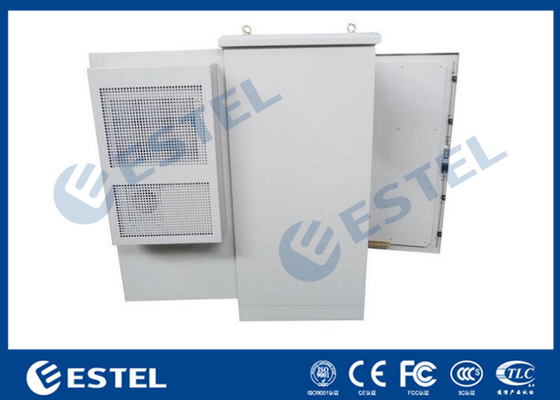 China condicionador de ar 27U que refrigera a parede dobro de aço galvanizada exterior do armário de controle fornecedor