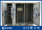 Armário exterior impermeável do equipamento de três telecomunicações do compartimento com sistema de refrigeração do elevado desempenho fornecedor