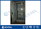 Aço galvanizado com o armário exterior das telecomunicações da isolação térmica com permutador de calor fornecedor