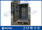 Aço galvanizado Cabnet exterior refrigerando de capacidade elevada das telecomunicações da solução com isolação térmica fornecedor