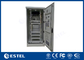 a porta dobro 900×900×2100mm de 40U IP55 galvanizou o armário exterior de aço do equipamento de telecomunicações fornecedor