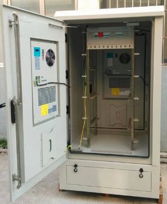 China De” armário exterior/Enclosur das telecomunicações da cremalheira equipamento ET9100100180,19 com condicionador de ar, PDU fornecedor