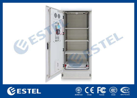 China Imprense o armário de armazenamento exterior do armário da bateria da estrutura/bateria/cerco das telecomunicações com refrigerar do condicionador de ar fornecedor