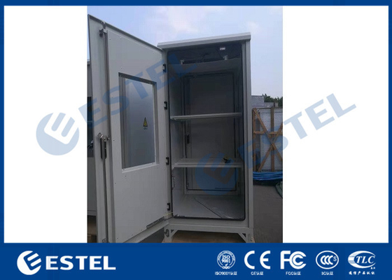 China Armário exterior das telecomunicações IP65 com dianteiro e traseiro a porta com refrigerar do condicionador de ar fornecedor