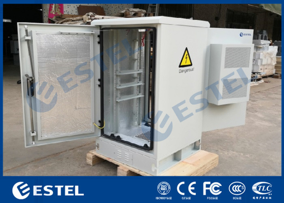 China Imprense o sistema de refrigeração exterior de aço do armário 500W das telecomunicações da estrutura com dianteiro e traseiro acesso fornecedor
