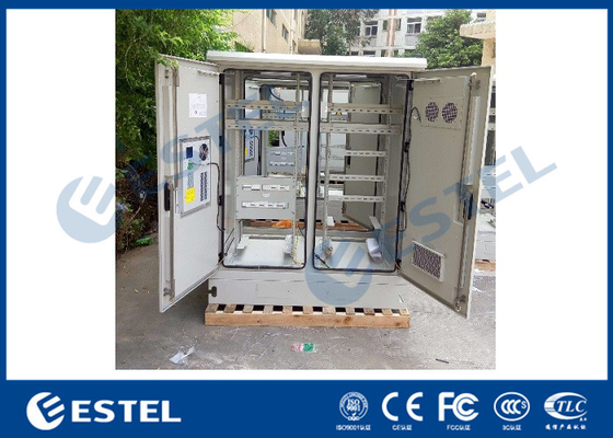 China Sistema de condicionamento de ar exterior do armário de quatro telecomunicações do compartimento das portas de acesso dois fornecedor