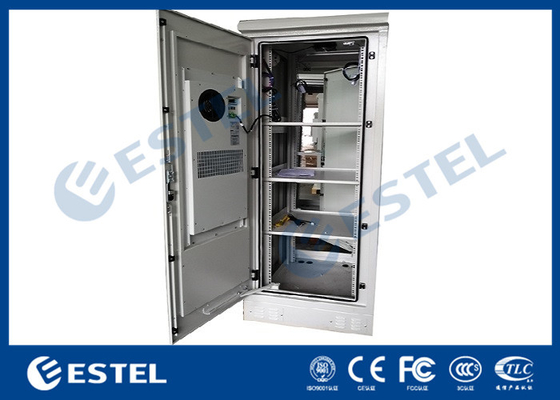 China 19" armário exterior dobro das telecomunicações da parede IP55 da montagem em rack com duas portas fornecedor