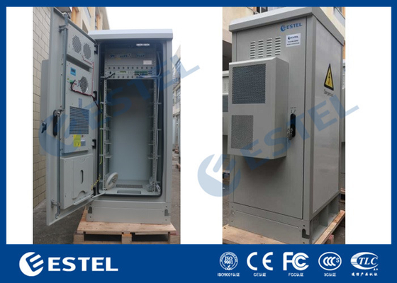 China IP55 protegem contra intempéries o compartimento exterior de aço galvanizado do armário um das telecomunicações fornecedor