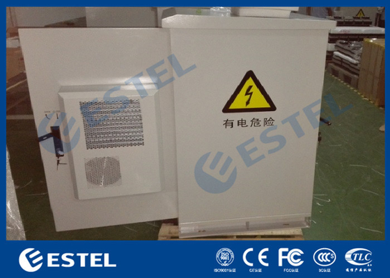 China Armário exterior de aço galvanizado das telecomunicações do controle de temperatura tamanho pequeno que inclui 19&quot; cremalheira de equipamento fornecedor