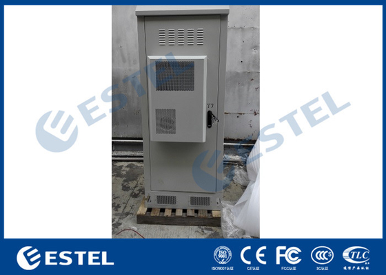 China Condicionador de ar dobro da parede que refrigera o armário exterior do equipamento de telecomunicações com sistema do retificador, unidade de distribuição de poder fornecedor