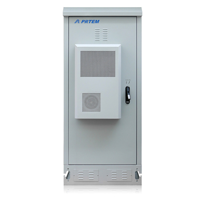 ET9090180-EQ: IP55 19&quot; armário exterior do equipamento de telecomunicações com condicionador de ar e PDU fornecedor