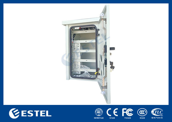 DIN Rail Single Wall Outdoor Power Cabinet Pole Mounted Waterproof Power Supply Enclosure fornecedor