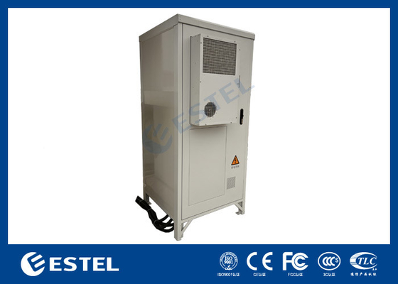 Sistema de alimentação 48VDC 300A 40U aço galvanizado impermeável gabinete de telecomunicações exterior fornecedor