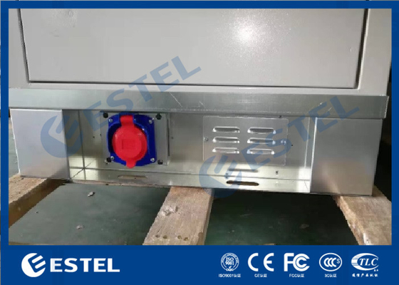 Condicionador de ar ereto do assoalho exterior do armário das telecomunicações que refrigera IP65 com soquete do óleo fornecedor