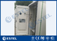 armário exterior refrigerando das telecomunicações de Condirtioner do ar da capacidade 1500W com acesso traseiro dianteiro fornecedor