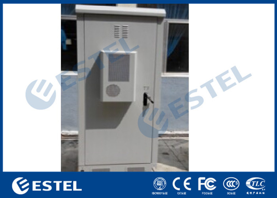 Acesso dianteiro de aço galvanizado 19&quot; das telecomunicações da parede armário exterior dobro a instalação fácil fornecedor