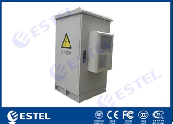 24U montou o armário exterior refrigerando das telecomunicações do condicionamento de ar da capacidade da estrutura 500W fornecedor