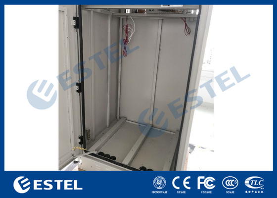 Piso de aço galvanizado - armário exterior montado das telecomunicações para equipamentos eletrônicos e bateria fornecedor