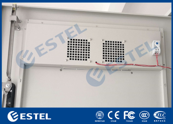 Piso de aço galvanizado - armário exterior montado das telecomunicações para equipamentos eletrônicos e bateria fornecedor