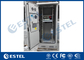 Armário exterior IP55 19&quot; do equipamento do sistema de refrigeração do condicionador de ar cremalheira com retificador fornecedor