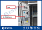 Armário exterior IP55 19&quot; do equipamento do sistema de refrigeração do condicionador de ar cremalheira com retificador fornecedor