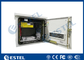Controle de temperatura exterior anticorrosivo do armário das telecomunicações com uma porta da rua fornecedor